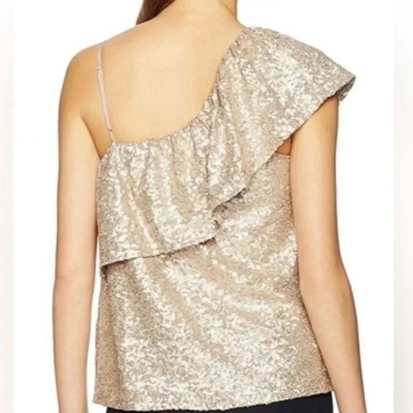 BB Dakota Gold Sequin Top- NWT XL - Picture 2 of 4
